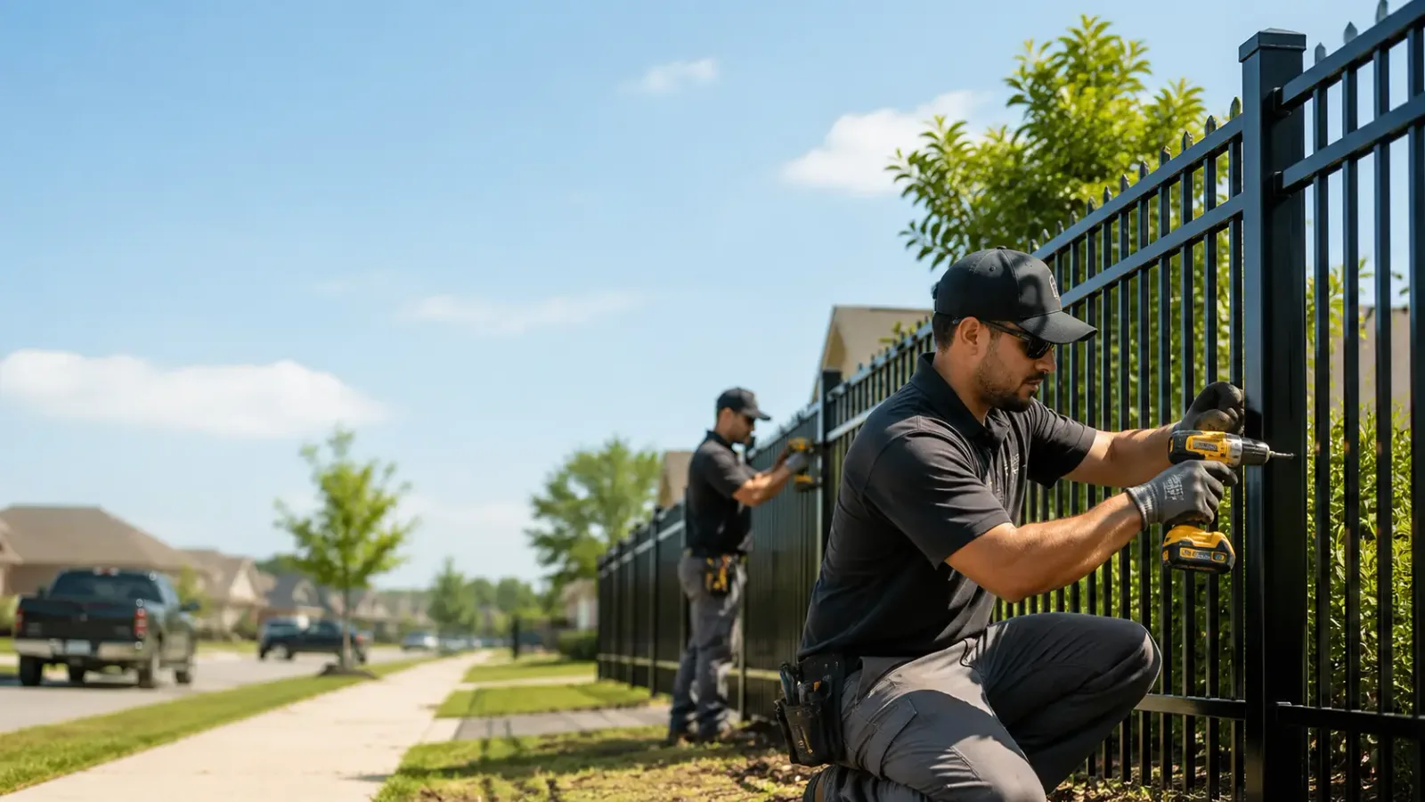 Metal Fence Installation in New Market, AL